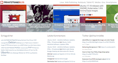 Desktop Screenshot of privatstrand.dirkschmidtke.de